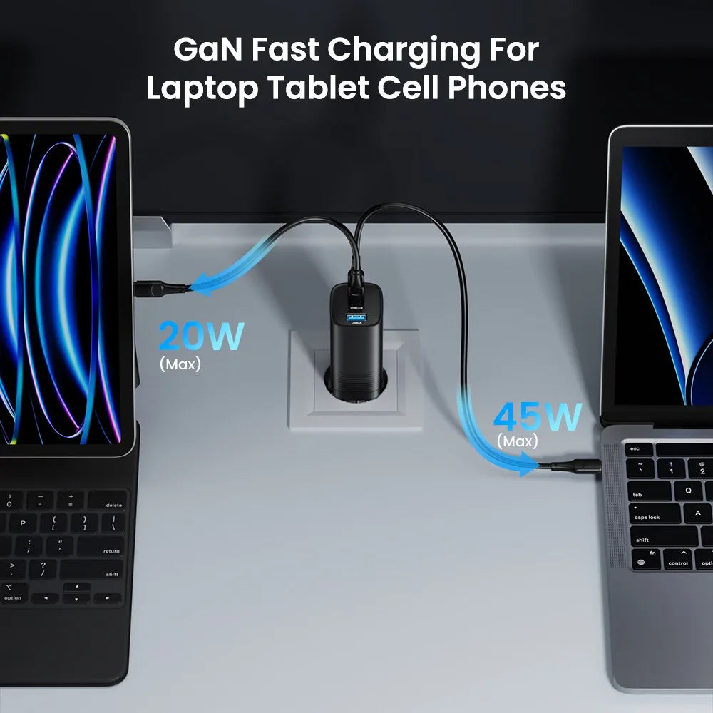 Type C quick Charger For apple or samsung devices