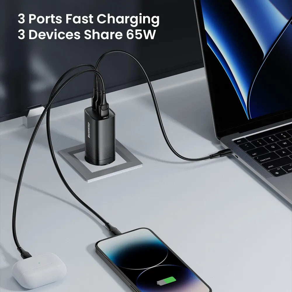 Type C quick Charger For apple or samsung devices