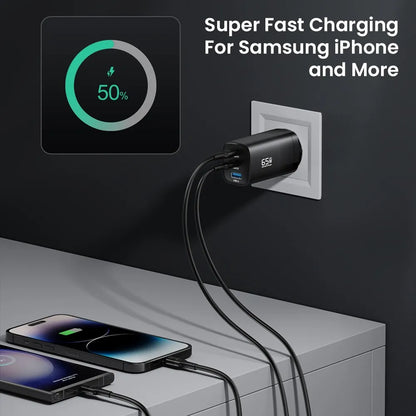 Type C quick Charger For apple or samsung devices